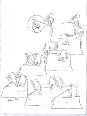 Coin Vanish with Handkerchief I - Page 132 - Left Page