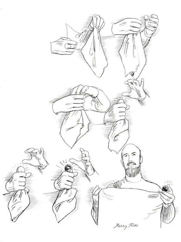 Ball Through Handkerchief II - Page 205 - Right Page